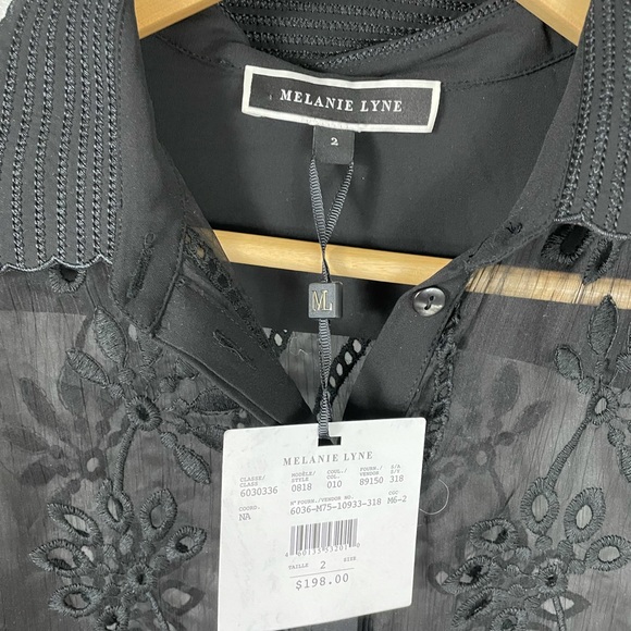 Melanie Lyne Sheer long tunic - Picture 4 of 8